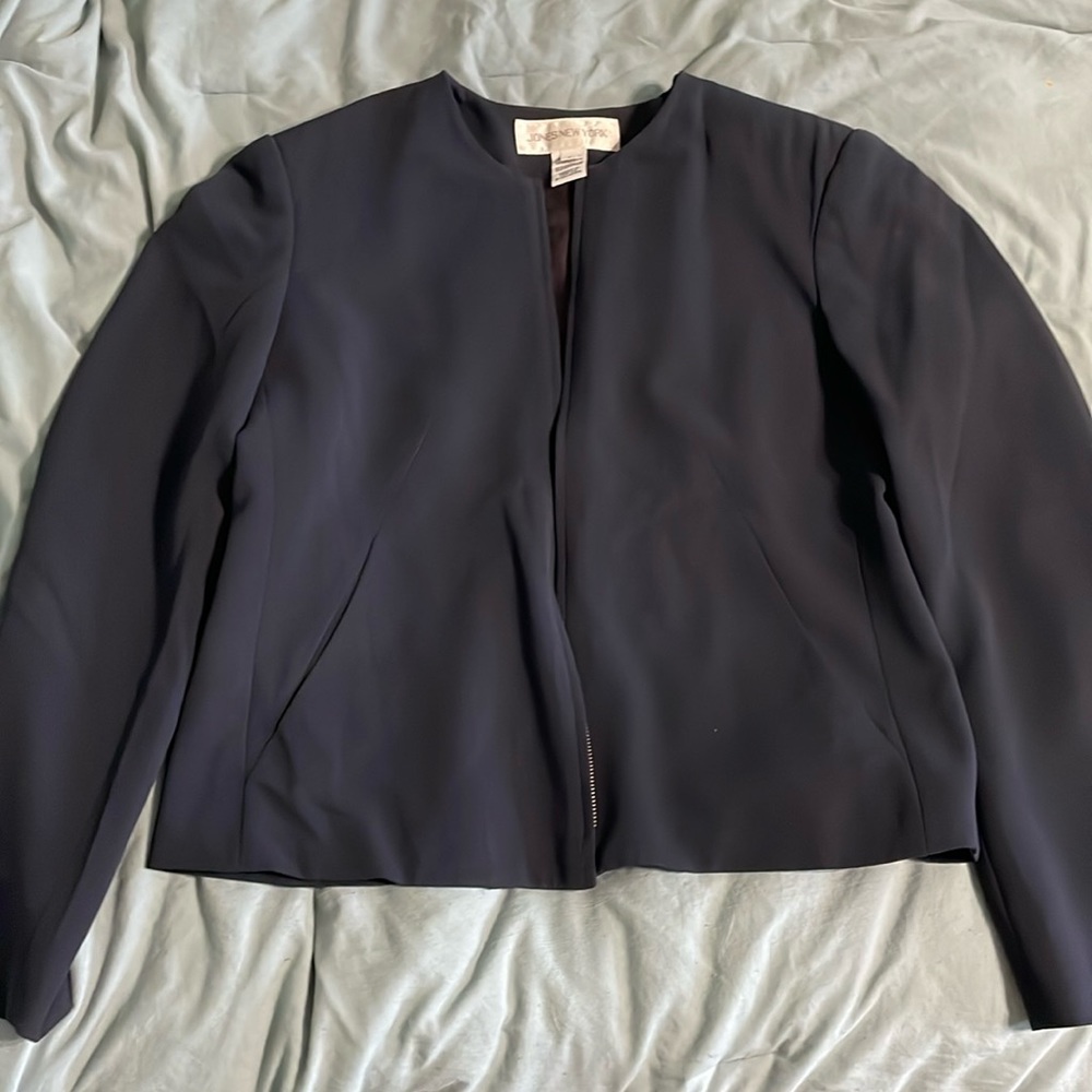 Jones New York Zip Up Sport Jacket